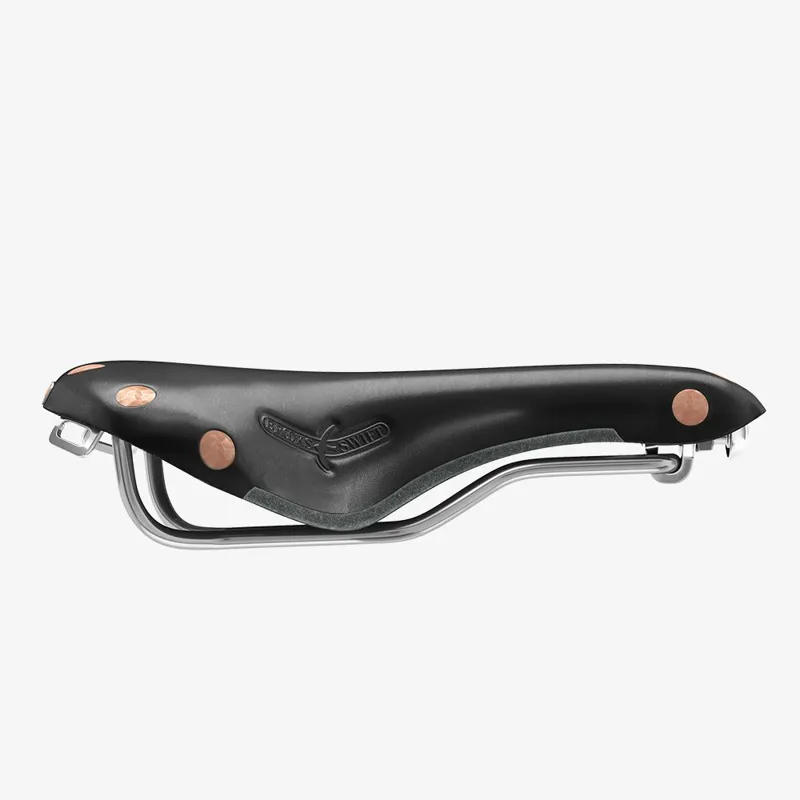 Brooks Swift Chrome Saddle - 150mm - Black-3