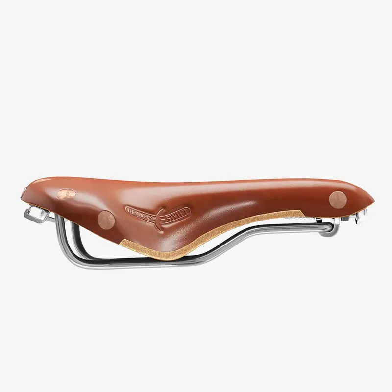 Brooks Swift Chrome Saddle - 150mm - Honey-3