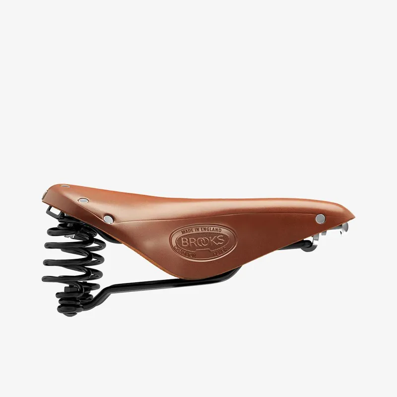 Brooks Flyer Saddle - 175mm - Honey-3