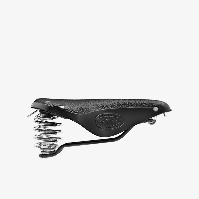 Brooks B67 Short Ladies Saddle - 210mm - Black-3