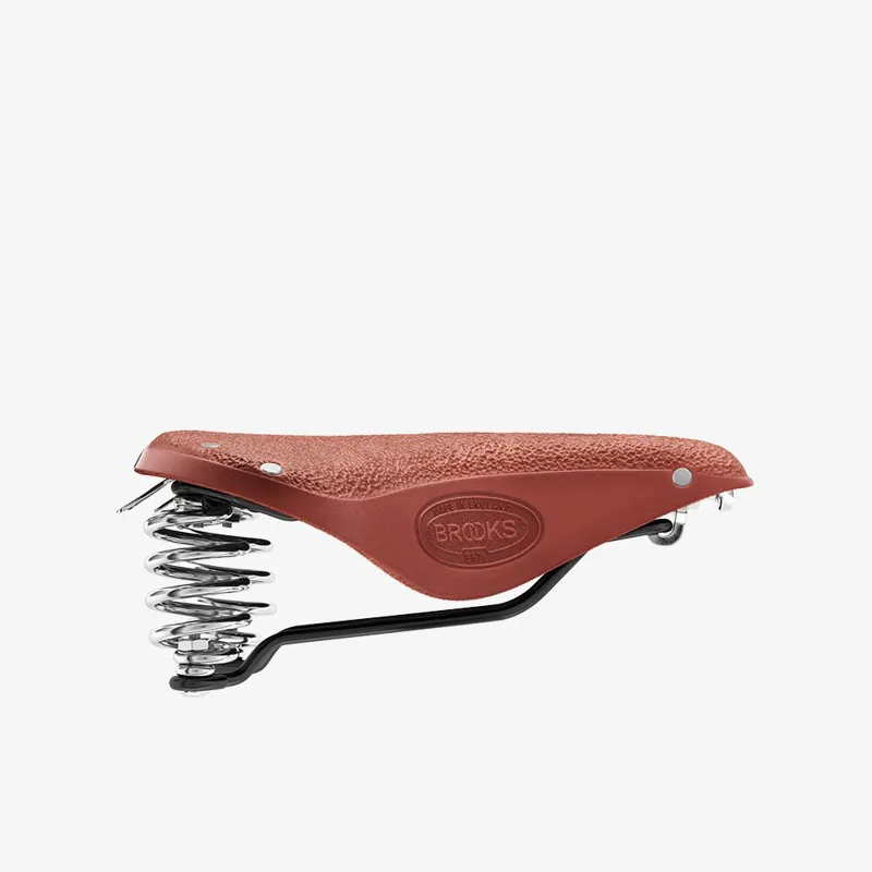 Brooks B67 Short Ladies Saddle - 210mm - Honey-3