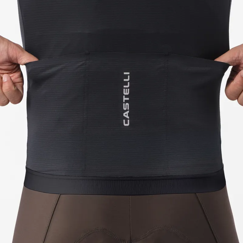 Castelli Espresso 2 Men's Vest - Black/White-3