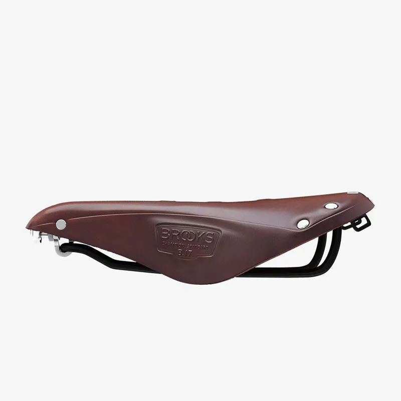 Brooks B17 Saddle - Steel Rails - 175mm - Brown-4