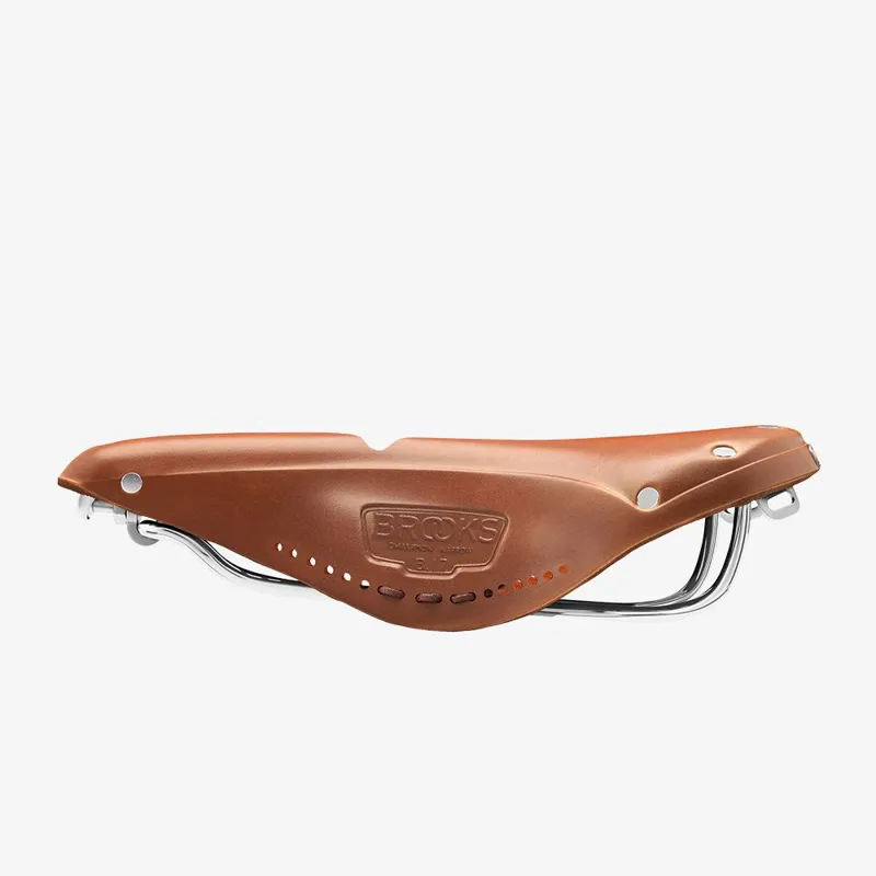Brooks B17 Narrow Carved Saddle - 155mm - Honey-4