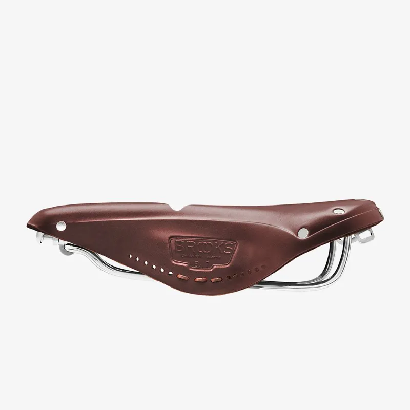 Brooks B17 Narrow Carved Saddle - 155mm - Brown-4