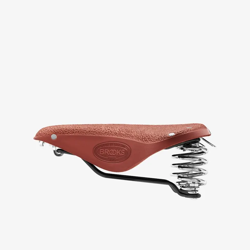 Brooks B67 Short Ladies Saddle - 210mm - Honey-4