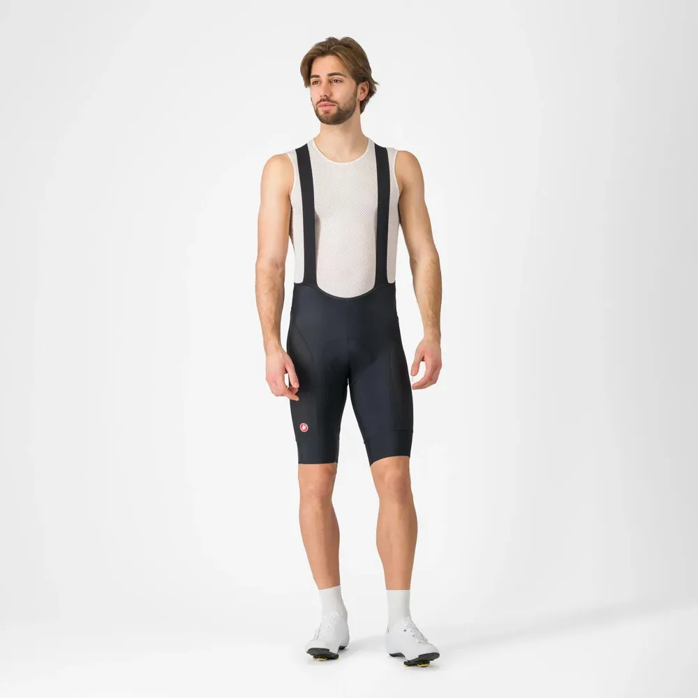 uPRISE Bikes Castelli Competizione 2 Men's Bib Shorts - Black | Price match, 365 day return s, 18-Month Warranty, Finance Available & Free UK Delivery
