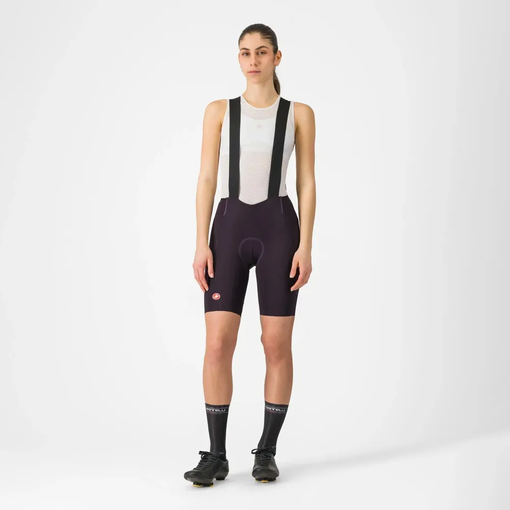 uPRISE Bikes Castelli Free Aero Race Women's Bib Shorts - Dark Night Shade | Price match, 365 day return s, 18-Month Warranty, Finance Available & Free UK Delivery