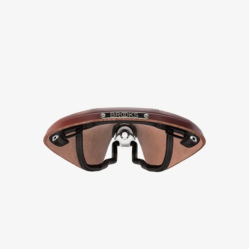 Brooks B17 Saddle - Steel Rails - 175mm - Brown-5