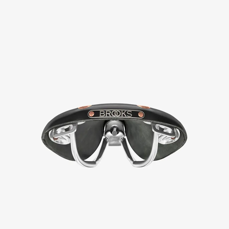 Brooks Swift Chrome Saddle - 150mm - Black-5
