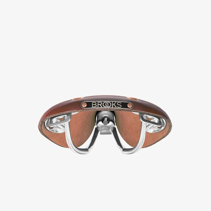 Brooks Swift Chrome Saddle - 150mm - Brown-5