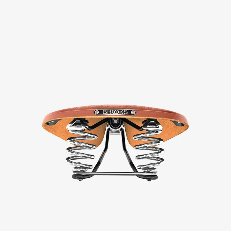 Brooks B67 Short Ladies Saddle - 210mm - Honey-5