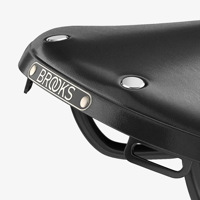 Brooks B17 Saddle - Steel Rails - 175mm - Black-6