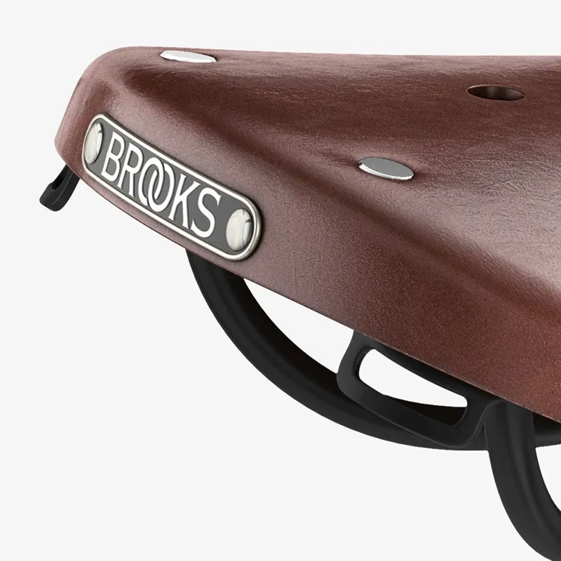 Brooks B17 Short Ladies Saddle - 176mm - Brown-6