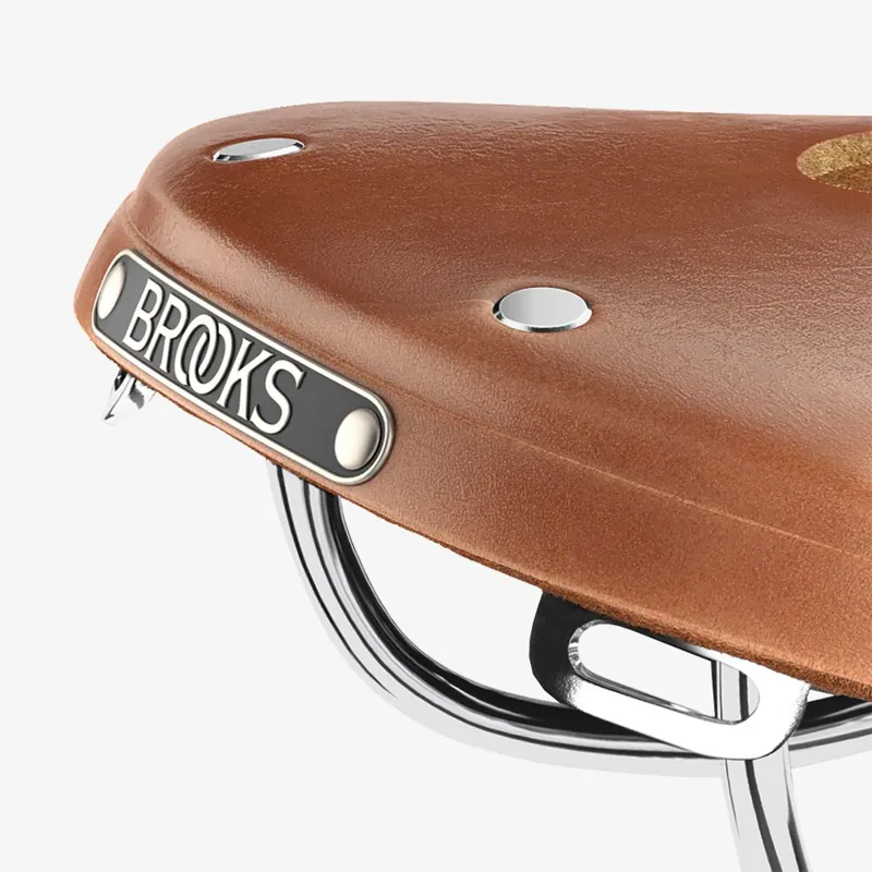 Brooks B17 Narrow Carved Saddle - 155mm - Honey-6