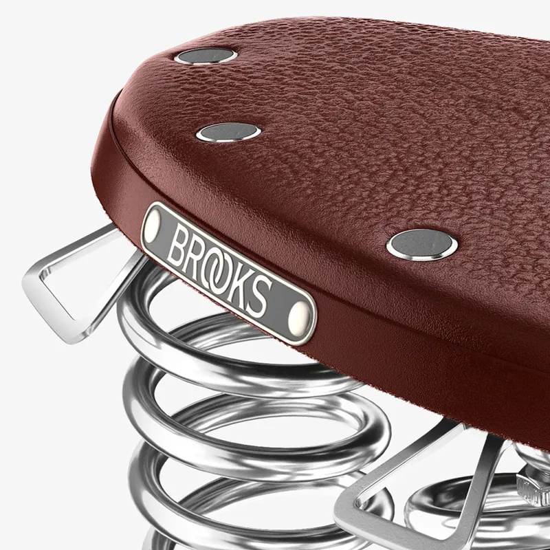 Brooks B66 Short Saddle - 205mm - Brown-6