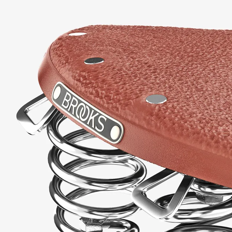 Brooks B67 Short Ladies Saddle - 210mm - Honey-6