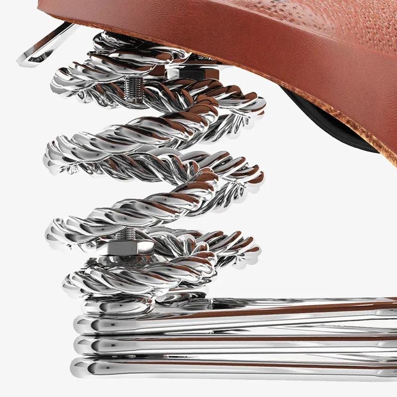 Brooks B33 Coiled Saddle - 235mm - Honey-7