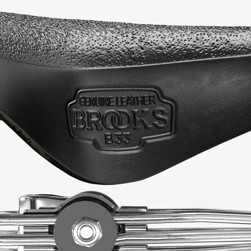 Brooks B33 Coiled Saddle - 235mm - Black-8