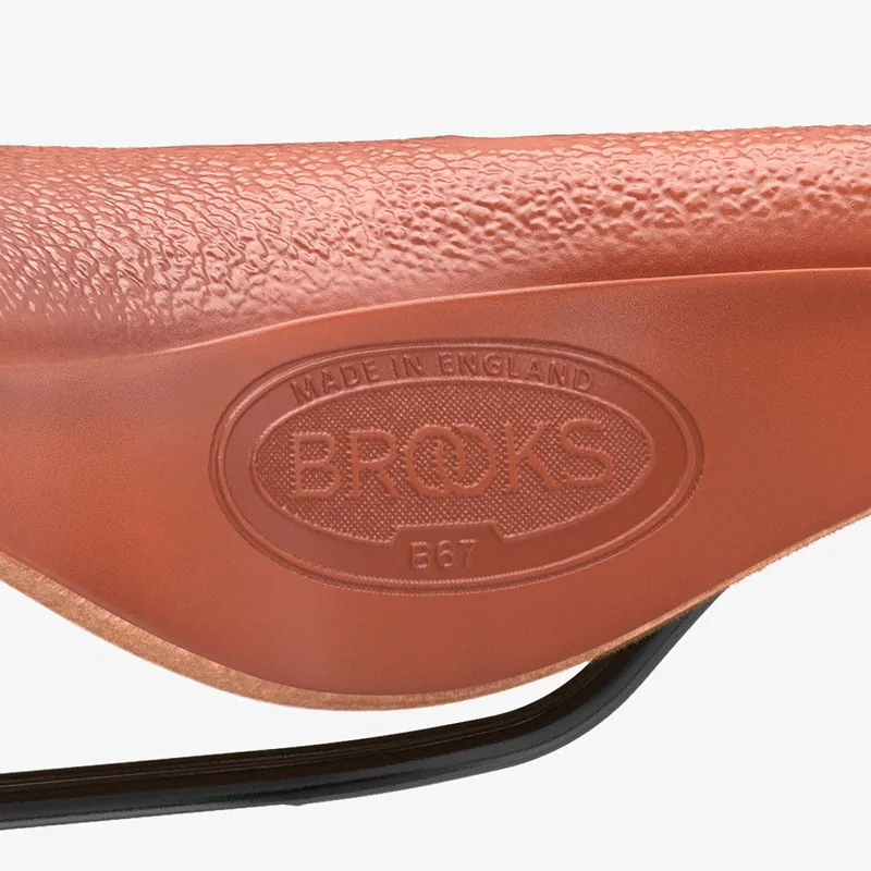 Brooks B67 Saddle - 210mm - Honey-8