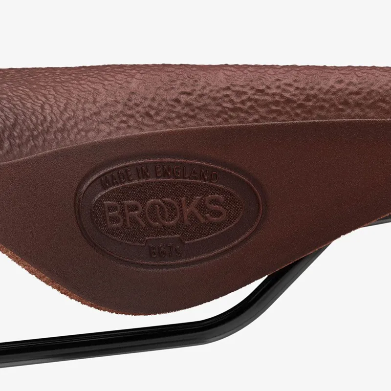 Brooks B67 Short Ladies Saddle - 210mm - Brown-8