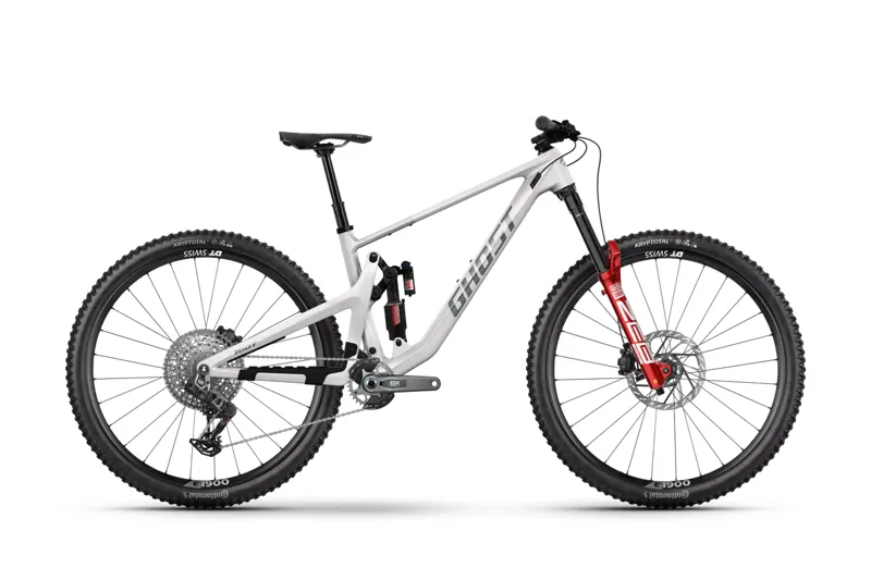 Ghost Riot AM CF Full Party 29er 2026 Carbon Full Suspension MTB - Silver Stone