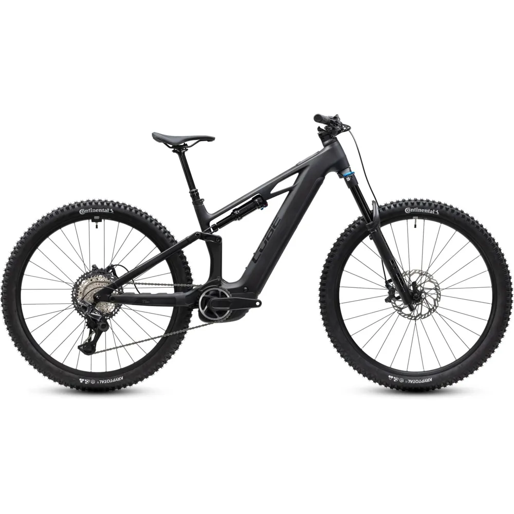 uPRISE Bikes Cube Stereo Hybrid One44 HPC SLX 800wh 2027 Electric MTB - Blackline | Price match, 365 day returns, 18-Month Warranty, Finance Available & Free UK Delivery