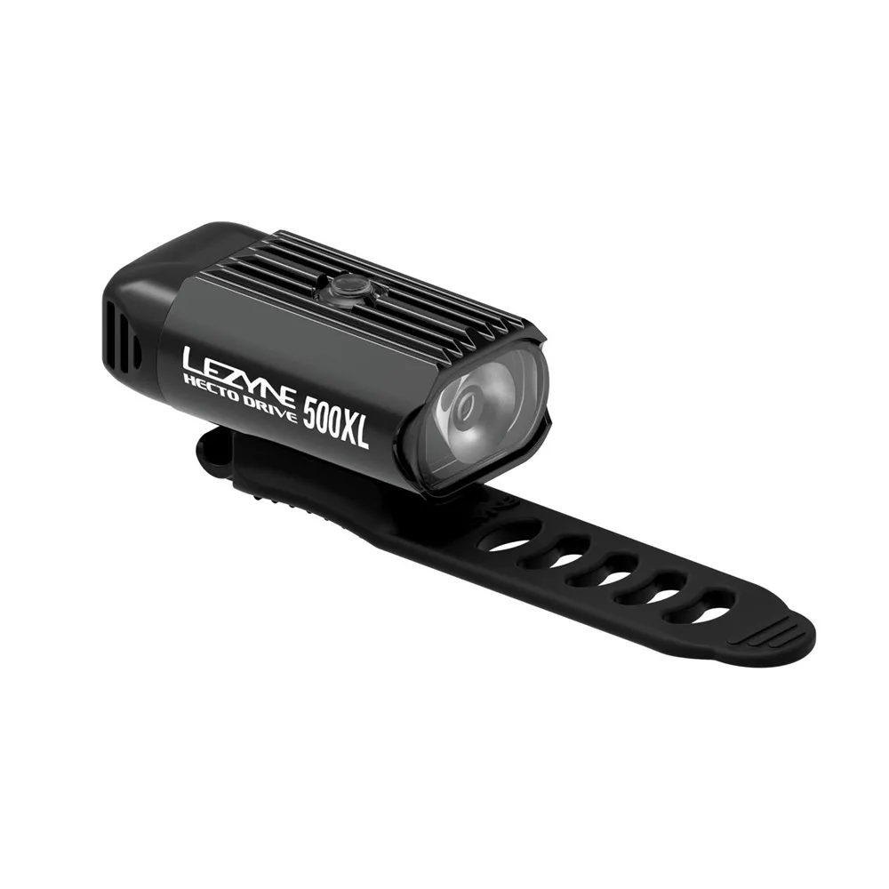uPRISE Bikes Lezyne Hecto Drive 500XL USB Front Light - Black | Price match, 365 day return s, 18-Month Warranty, Finance Available & Free UK Delivery
