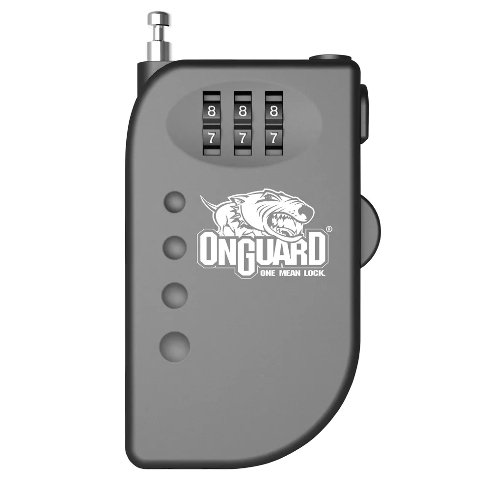 uPRISE Bikes Onguard OnGuard Terrier Roller Combination Cable Lock - 900mm - Black | Price match, 365 day return s, 18-Month Warranty, Finance Available & Free UK Delivery