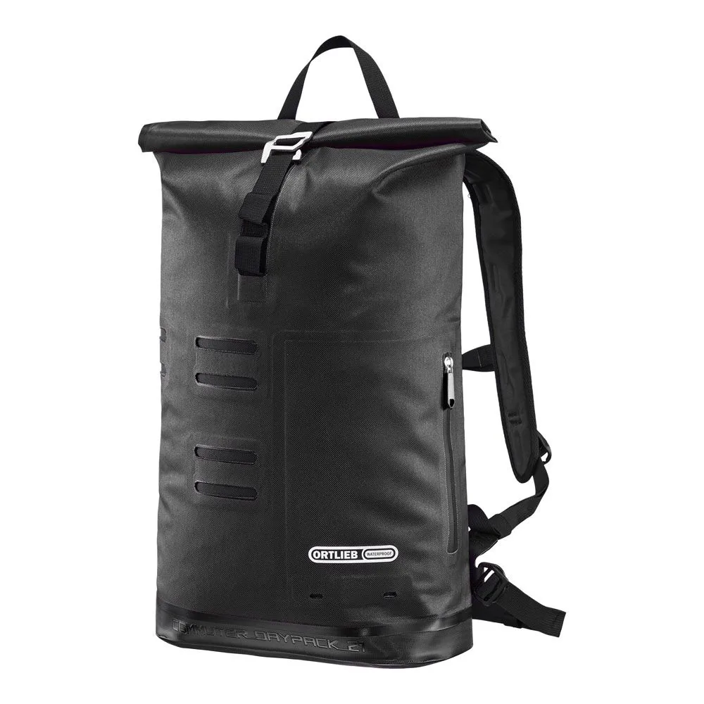 uPRISE Bikes Ortlieb Commuter Daypack City Backpack - 21 Litre - Black | Price match, 365 day return s, 18-Month Warranty, Finance Available & Free UK Delivery