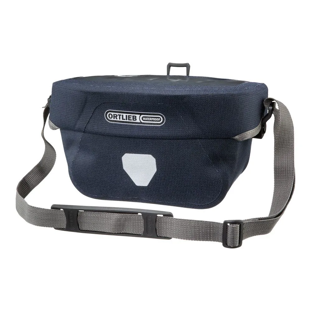 uPRISE Bikes Ortlieb Ultimate Six Urban Handlebar Bag - 5 Litre - Ink | Price match, 365 day return s, 18-Month Warranty, Finance Available & Free UK Delivery