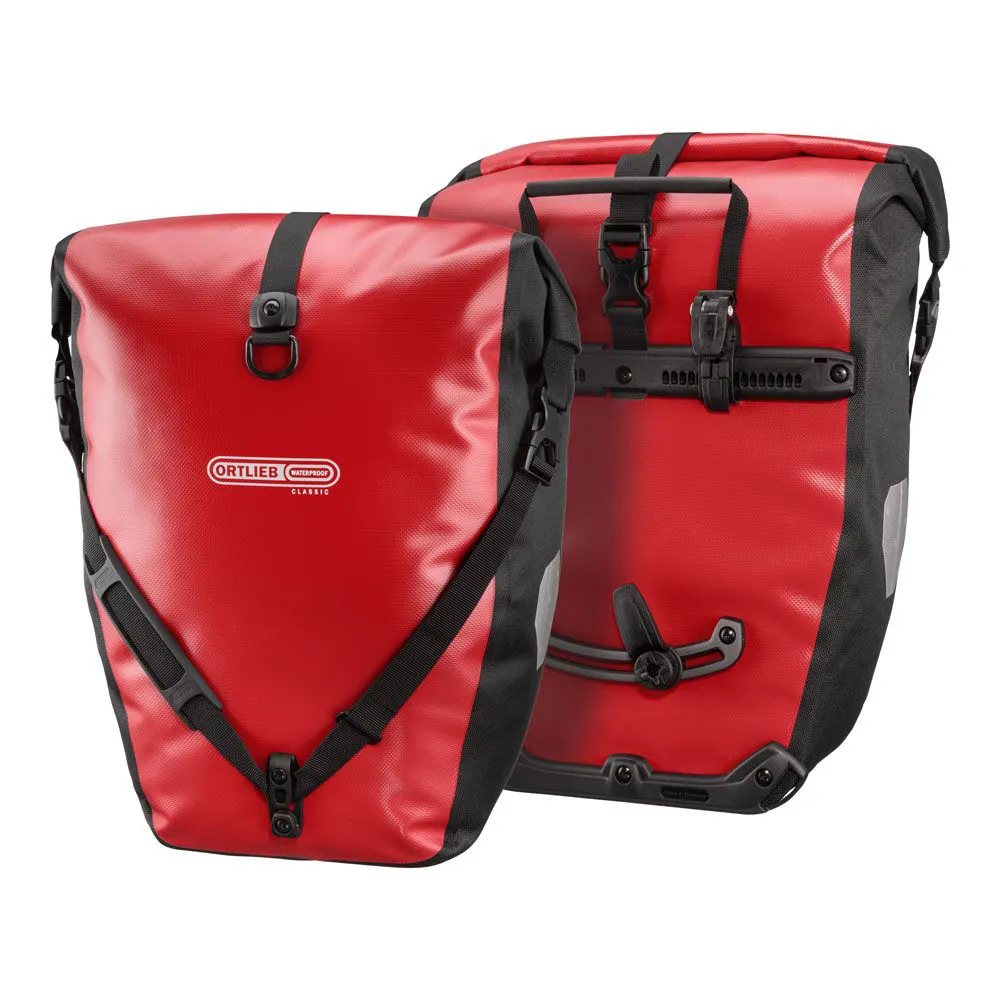 uPRISE Bikes Ortlieb Back Roller Classic QL2.1 Pannier Bags - 40 Litre - Red | Price match, 365 day return s, 18-Month Warranty, Finance Available & Free UK Delivery
