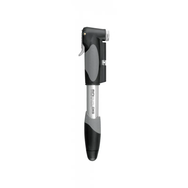 Topeak Mini Dual DXG Mini Pump With Gauge - Black/Silver
