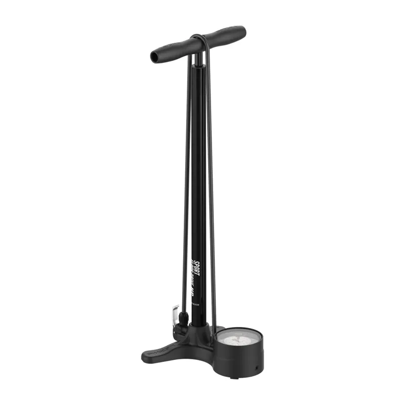 Lezyne Sport Floor Drive 3.5 Dual Valve Floor Pump - Flat Black