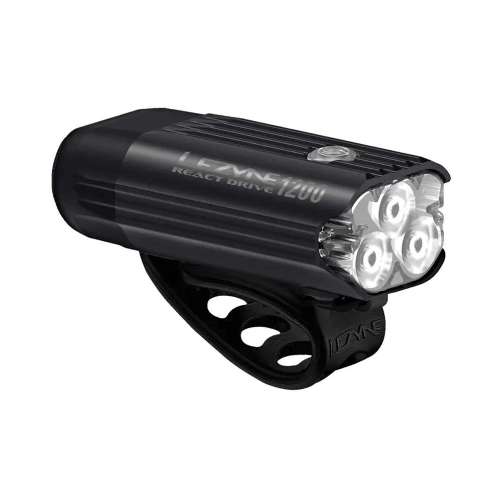 uPRISE Bikes Lezyne React Drive 1200 LED Front Light | Price match, 365 day returns, 18-Month Warranty, Finance Available & Free UK Delivery