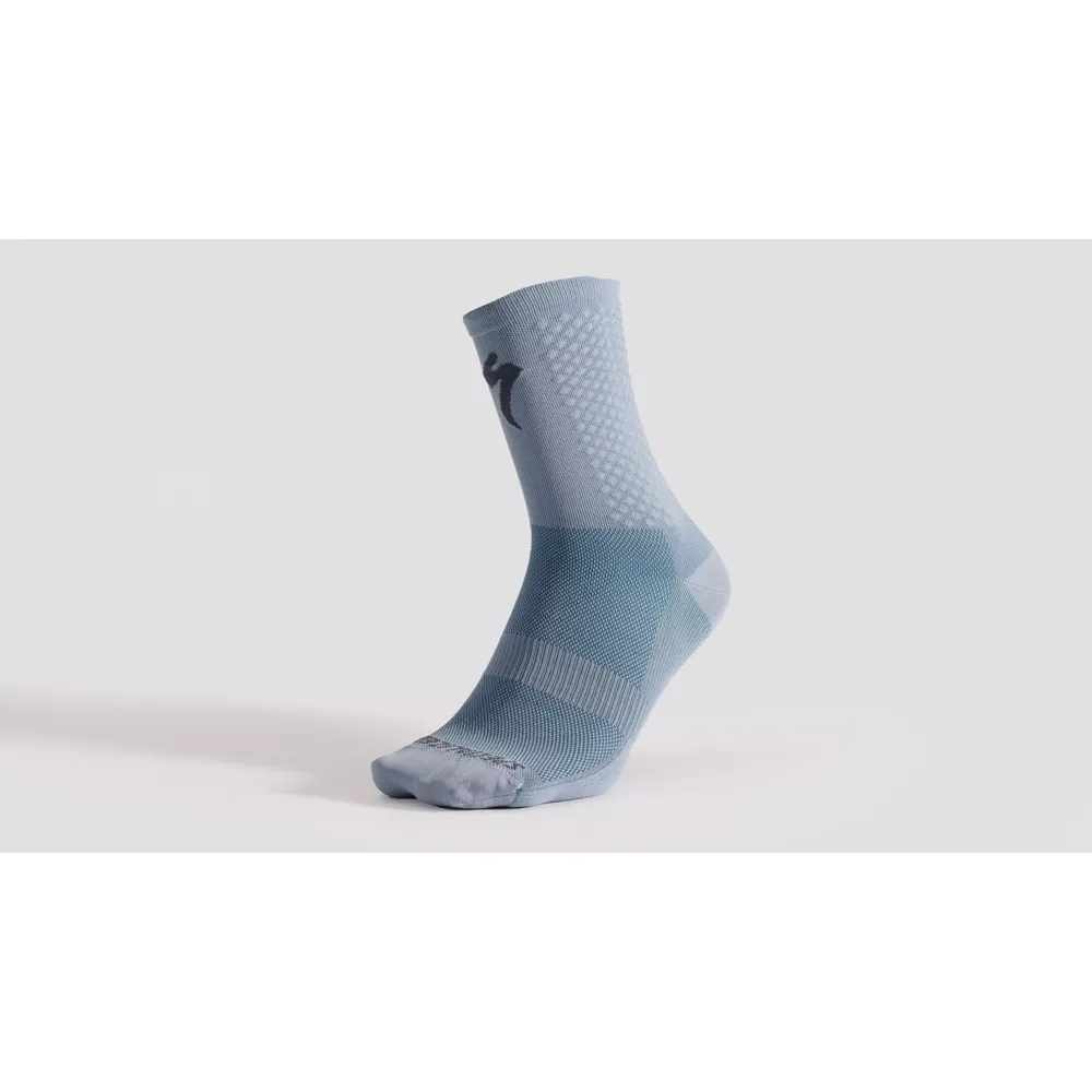 uPRISE Bikes Specialized Knit Tall Sock - Glacial/Cast Blue | Price match, 365 day return s, 18-Month Warranty, Finance Available & Free UK Delivery