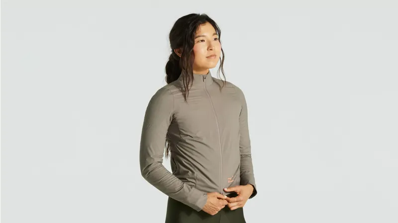 Specialized Prime Alpha Women's Jacket - Metal/Dark Moss Green-1