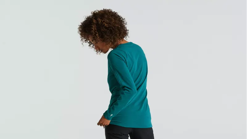 Specialized Trail Women's Long Sleeve Jersey - Tropical Teal-2