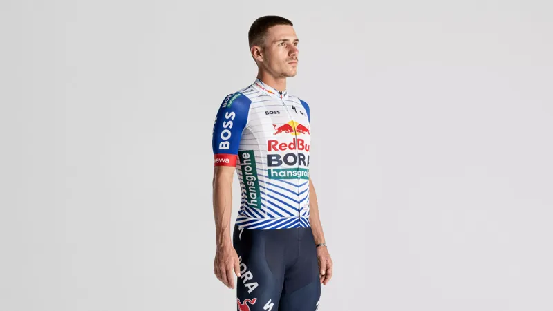 Specialized Red Bull BORA Hansgrohe Men's Short Sleeve Replica Jersey-1