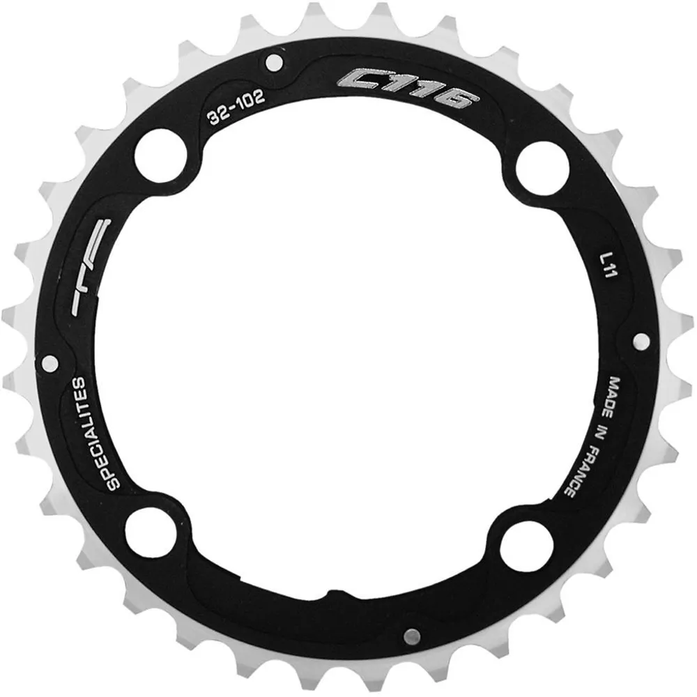 uPRISE Bikes Specialites Ta Specialites TA XTR 04 Compatible Rings - Black - 32T | Price match, 365 day return s, 18-Month Warranty, Finance Available & Free UK Delivery