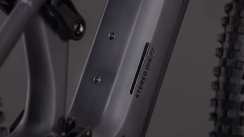 Cube Stereo Hybrid One77 HPC Race 800 Electric MTB - Irongrey-3