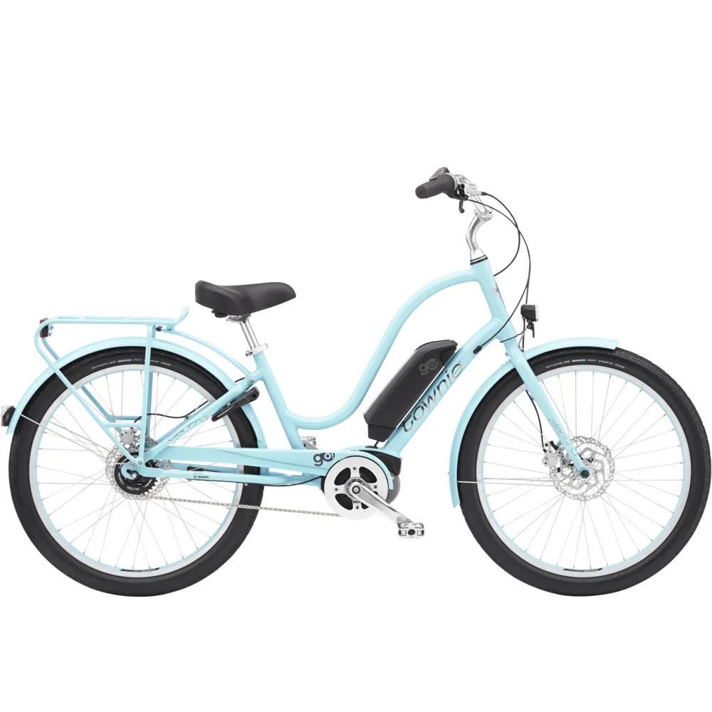 uPRISE Bikes Electra Townie Go 5i EQ Step Thru 2025 Women's Electric Hybrid Bike - Blue | Price match, 365 day return s, 18-Month Warranty, Finance Available & Free UK Delivery