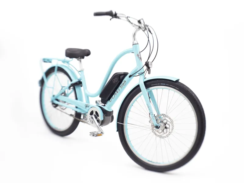 Electra Townie Go 5i EQ Step Thru 2025 Women's Electric Hybrid Bike - Blue-1