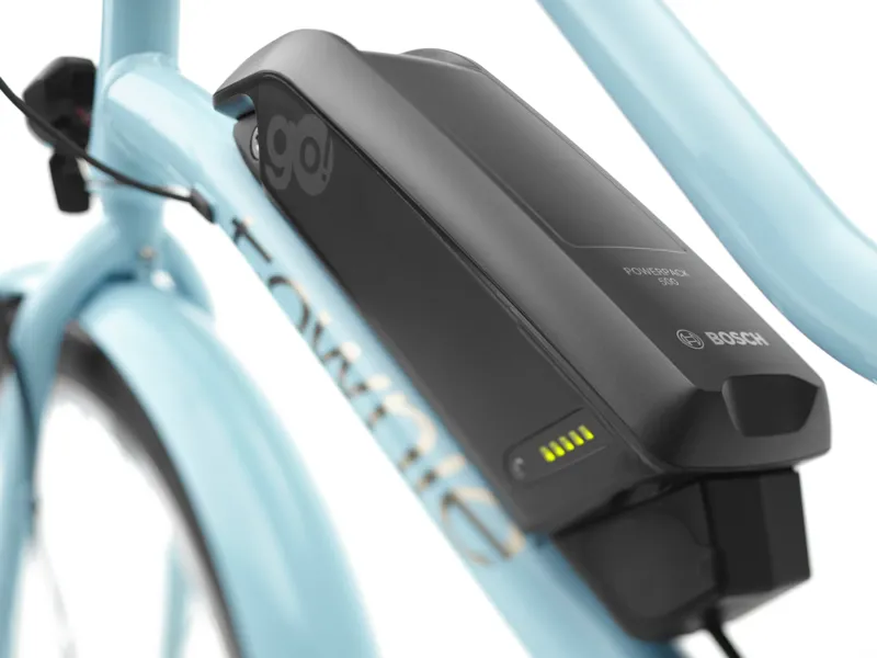 Electra Townie Go 5i EQ Step Thru 2025 Women's Electric Hybrid Bike - Blue-3