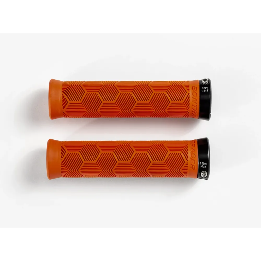 uPRISE Bikes Bontrager XR Trail Elite Lock-On MTB Grips 130mm - Roarange | Price match, 365 day return s, 18-Month Warranty, Finance Available & Free UK Delivery