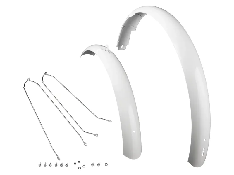 Electra Townie Commute 700c Fender Set - White/Grey