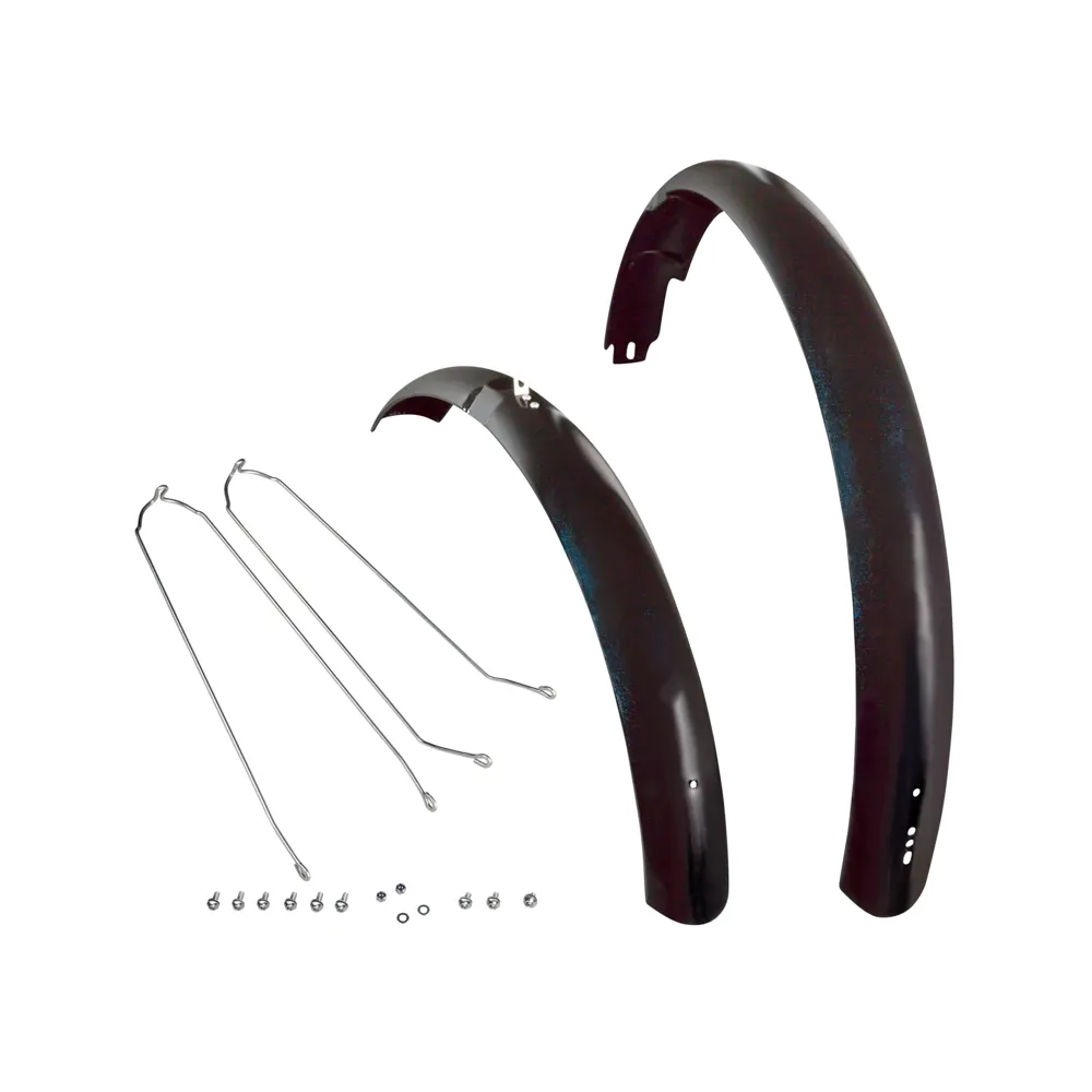 uPRISE Bikes Electra Townie Commute 700c Fender Set - Galaxy Black | Price match, 365 day return s, 18-Month Warranty, Finance Available & Free UK Delivery