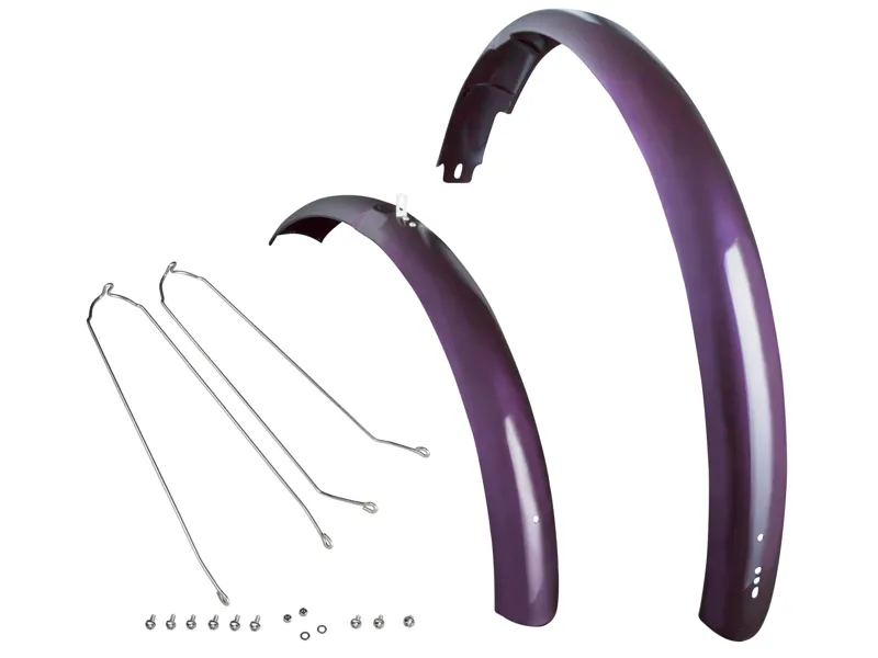 Electra Townie Commute 700c Fender Set - Aubergine