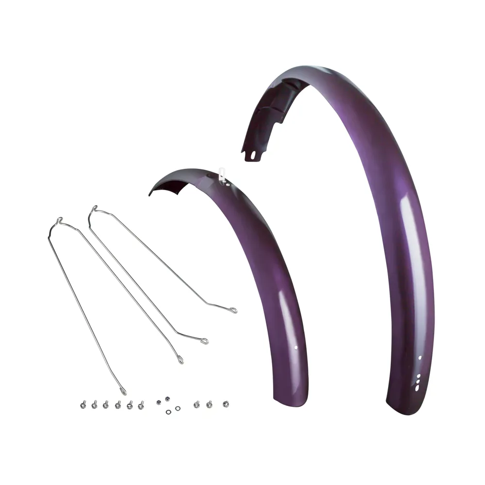 uPRISE Bikes Electra Townie Commute 700c Fender Set - Aubergine | Price match, 365 day return s, 18-Month Warranty, Finance Available & Free UK Delivery
