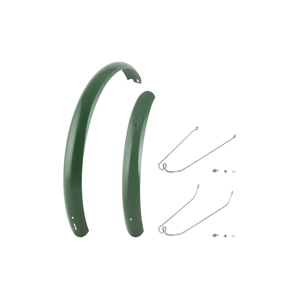 uPRISE Bikes Electra Townie Path 9D EQ 27.5 Inch Mudguard Sets - Pine Green | Price match, 365 day return s, 18-Month Warranty, Finance Available & Free UK Delivery